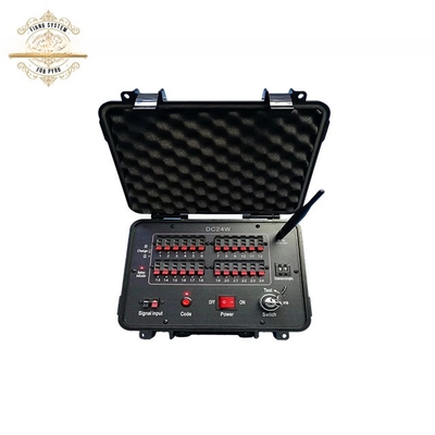 Control remoto secuencial inalámbrico frío 12 10 canales Torta 500m Sistema de disparo de fuegos artificiales