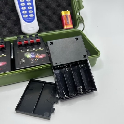 Control remoto secuencial inalámbrico frío 12 10 canales Torta 500m Sistema de disparo de fuegos artificiales