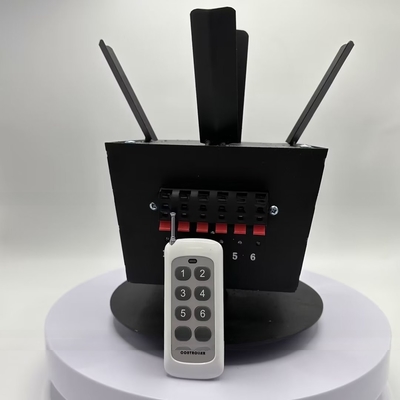 IP55 Fireworks rotativo fuente de la máquina de control remoto inalámbrico secuencial 500m Fireworks sistema de disparo