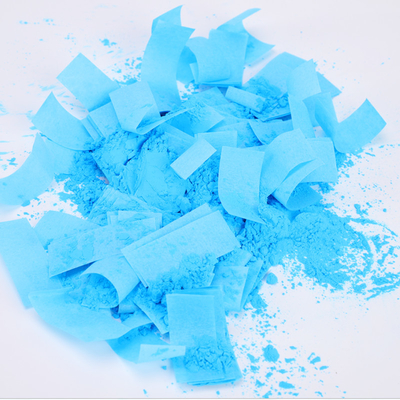 Rosado Azul Biodegradable Confeti de boda Poppers Poppers de género