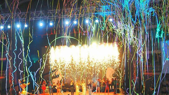 Biodegradable Confetti Party Cañón de papel Confetti Shooter para la boda Niños cumpleaños