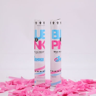 Disparador de confeti Cannon biodegradable brillante metálico para artículos de fiesta