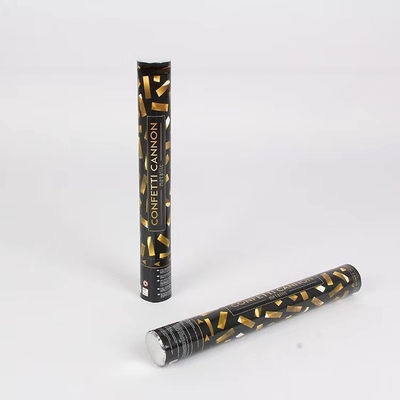 Polvo multicolor Género revela el efecto de humo de color de los confeti de cañón