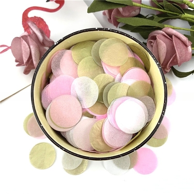 Multicolor Seguro Perfecto Fábrica al por mayor Papel de tejido Confetti cañón para todos los festivales