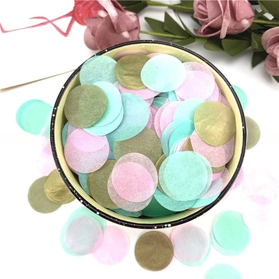 Ideas de Novedad de Venta Caliente Confeti biodegradable ecológico para blaster hecho de papel de arroz
