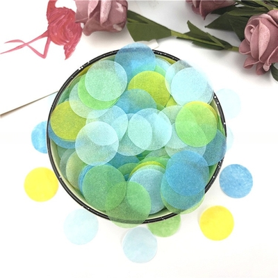 Ideas de Novedad de Venta Caliente Confeti biodegradable ecológico para blaster hecho de papel de arroz