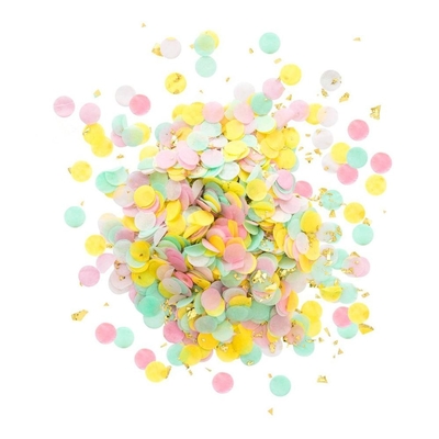 Papel de tejido de forma redonda especial de Liuyang multicolor Papel de relleno decorativo para embalaje Fiesta de cumpleaños
