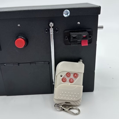 Sistemas de disparo giratorio de control remoto para fuentes de escenario con batería AA