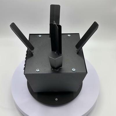 Sistemas de disparo giratorio de control remoto para fuentes de escenario con batería AA