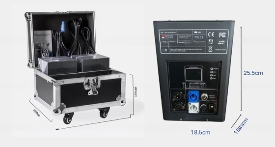 Control remoto de la máquina de chispas eléctricas de titanio en polvo DMX512