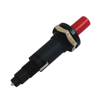 Accesorios de encendido de estufa de gas Enciendador piezoeléctrico cerámico de tipo empujador con hilo universal de encendido con aguja curva