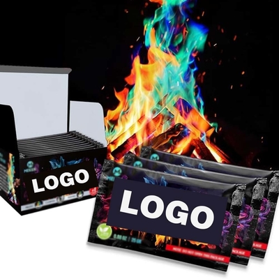 Los paquetes de cambio de color de fuego de MEKER crean un espectáculo colorido para sus hogueras