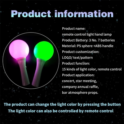 Palos de bola LED para festivales, palos de luz para conciertos, palos de luz LED.