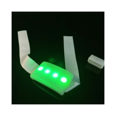 Control remoto personalizado LED luminoso ajustable brazaletes NFC RFID personalizado promocional