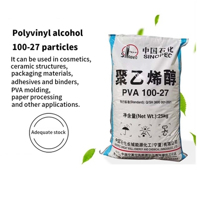 Polvo de PVA Alcohol polivinílico 2488 Partícula Pva088-50 Viscosidad de alta espuma Adhesivo para fines especiales