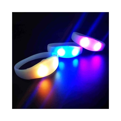 Brazalete Led para bodas y fiestas Control Dmx Brazalete de cambio de color Led Wholesale 2022 New Custom Print Logo Promotio