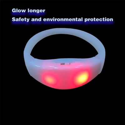 2024 DMX 512 Iluminación Control remoto LED Brazalete RGB Pulseras Brasil luz gira Pulseras LED Con Control DMX