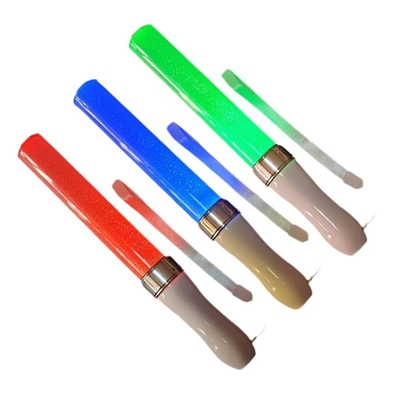 Fabrica OEM personalizado Led Flashing Stick iluminación hasta el palo brillante para el club de los fanáticos del concierto