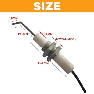 Grill de gas pulsar el botón encendedor de cocina piezo kit de encendido universal roscado bujías