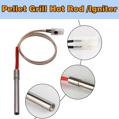 Grill de pellets de barbacoa montaje Hot Rod encendedor con tornillos y fusible Grill de pellets piezas de repuesto