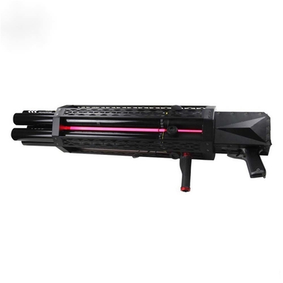 Batería LED Confetti máquina de papel pistola de seis disparos Confetti pistola de disparo para DJ discoteca club nocturno fiesta de bodas