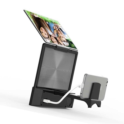 3d Telefono de pantalla de aumento con altavoces Bluetooth teléfono celular películas HD amplificador