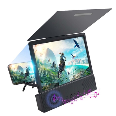 3d Telefono de pantalla de aumento con altavoces Bluetooth teléfono celular películas HD amplificador