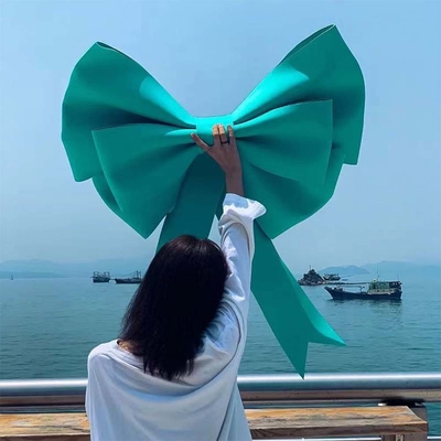 Decoración para el hogar Cravata de arco hecha a mano Eva gran espuma Bowknot para la decoración de la fiesta