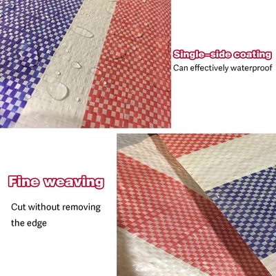 Impresora de peso personalizado laminado PE lonas de plástico lonas de tela para cubierta de camión al aire libre