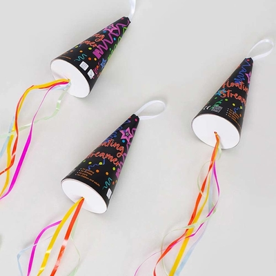 Streamer de confeti ecológico para todas las ocasiones de festivales Fiesta de bodas