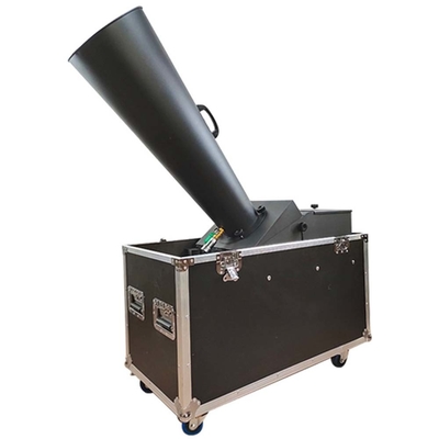 Máquina de confeti de control eléctrico de 100W Traquea Máquina de explosión de confeti mini LED de 3 m