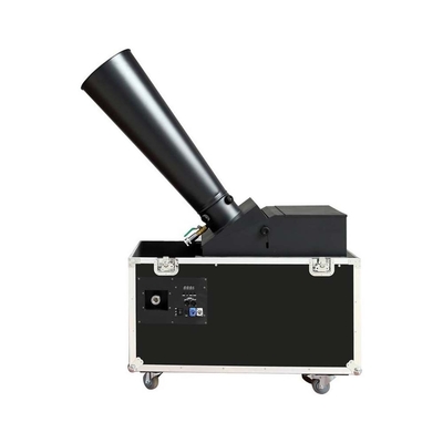 Máquina de confeti de control eléctrico de 100W Traquea Máquina de explosión de confeti mini LED de 3 m