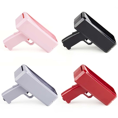 Hacer que llueva dinero pistola de mano pulverizador pistola de efectivo con 100 piezas para el juego películas suministros de fiesta