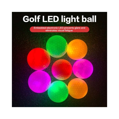 Cuevas de golf de luces intermitentes de colores para la práctica deportiva