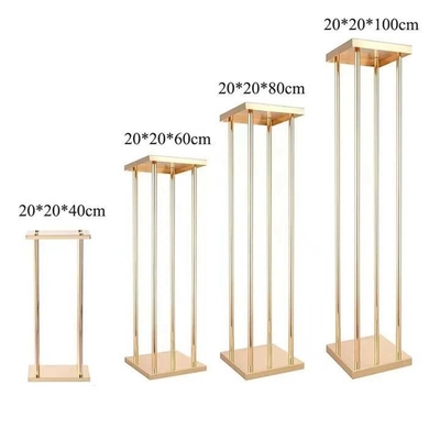 Estante de flores vertical duradero para decoración interior y exhibición floral de bodas Elegante y resistente