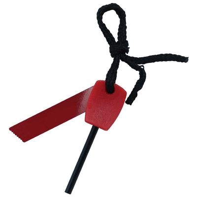 Mini Emergencia portátil de supervivencia de alta calidad arrancador de fuego de magnesio con raspador