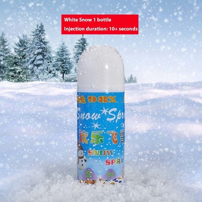 Festa espuma de nieve invierno cumpleaños Navidad Celebración coche espuma de nieve