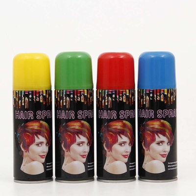 Suministro popular para fiestas 250 ml Spray para cabello de brillo temporal Magia Spray para cabello colorido