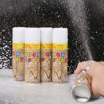 Carnaval de alta calidad Multi Color Party espuma de nieve Spray para el evento de cristal de fiesta suministros