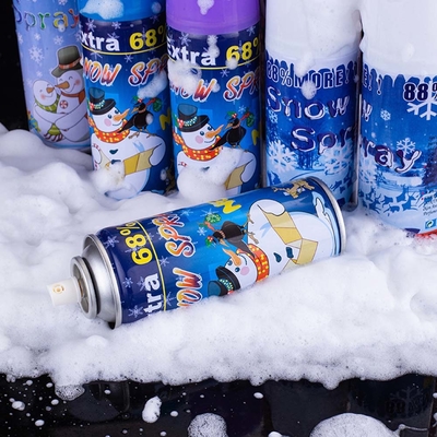 Compras al por mayor Party Spray de nieve Spray de nieve artificial puede OEM aceptado para diversión Decoración de bodas de cumpleaños