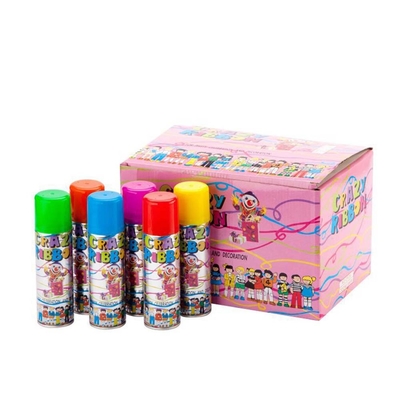 2024 Hot Sell Silly String Spray Party String Spray para la fiesta de bodas