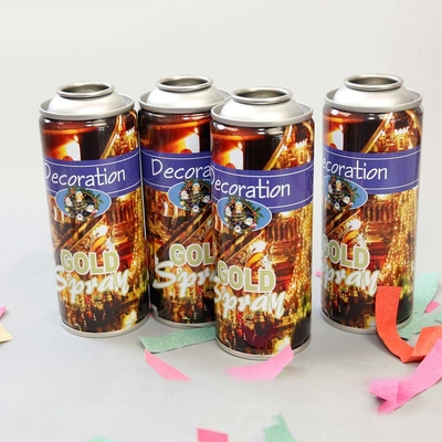 Espray de plata dorada multifuncional Fiesta de Navidad, Año Nuevo Halloween Graduación Diwali Celebraciones del día de San Valentín