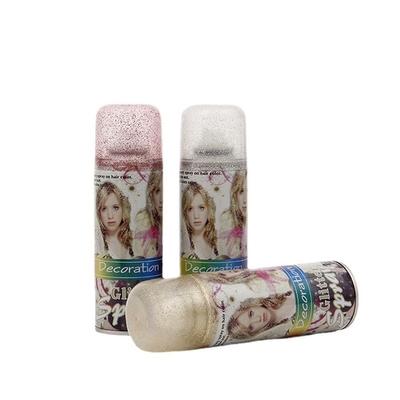 Spray de brillo para fiestas Instant Hair Color Spray para fiestas Festivales OEM esperado