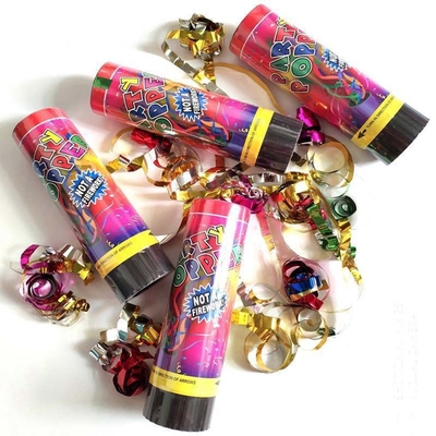 Suministros de bodas escenario Pyro Confetti Streamer Fiesta Popper Confetti Cañón