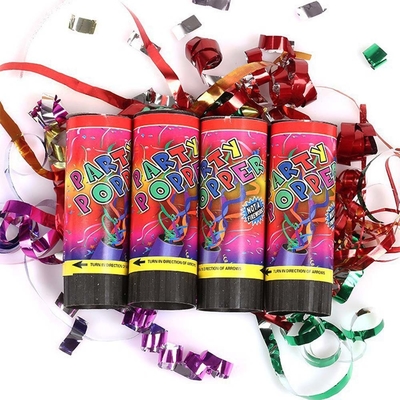 Suministros de bodas escenario Pyro Confetti Streamer Fiesta Popper Confetti Cañón